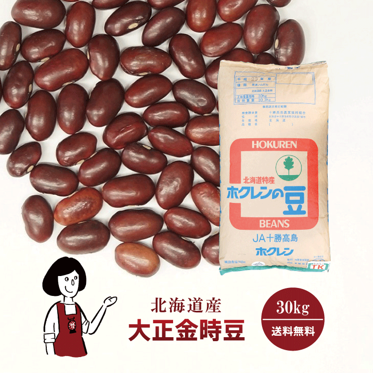 大正金時豆 30kg / 宅配便 送料無料