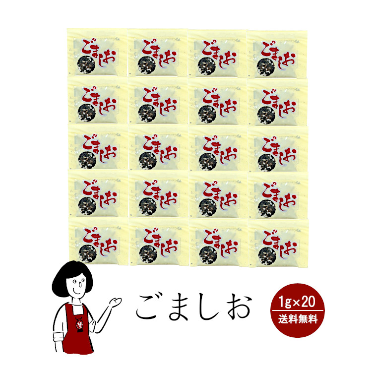 マルニ ごましお 1g×20 / メール便 送料無料