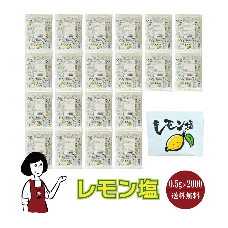マルニ レモン塩 0.5g×2000 / 宅配便 送料無料