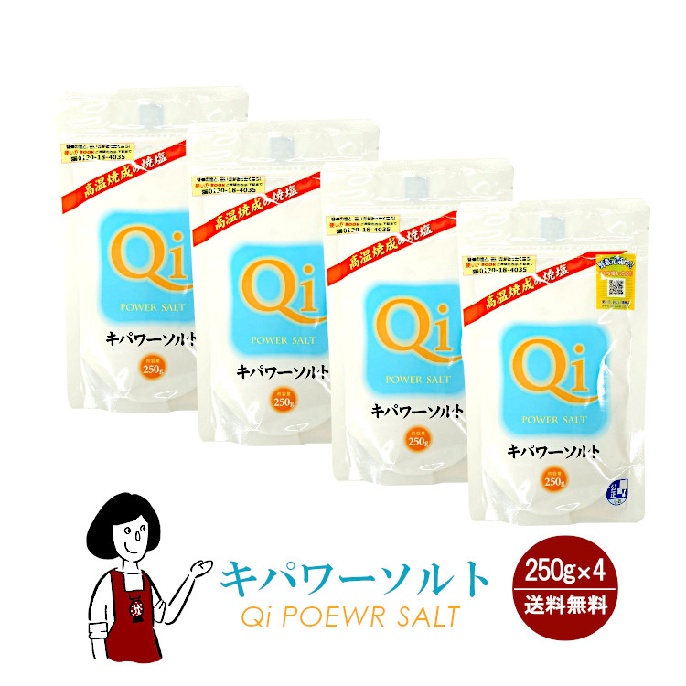 キパワーソルト 250g×4 / メール便 送料無料