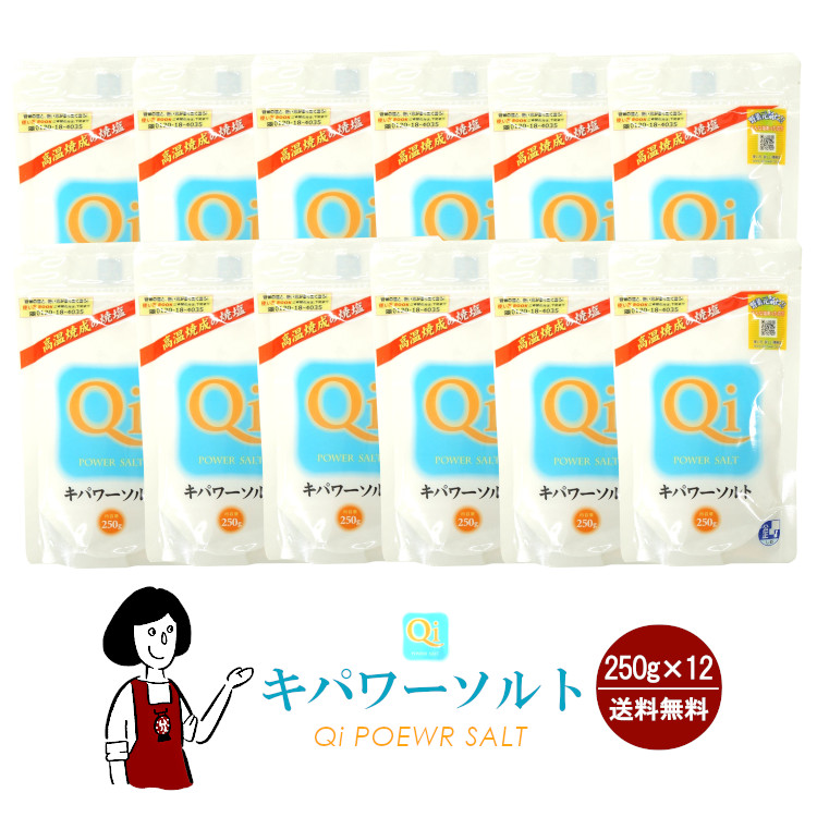 キパワーソルト 250g×12 / 宅配便 送料無料