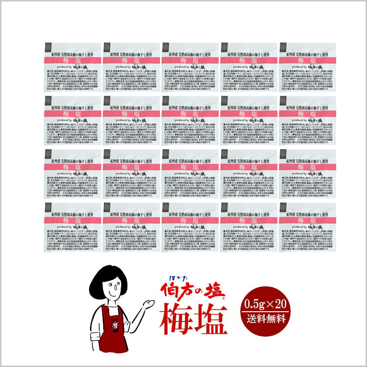 小袋 塩 伯方 梅