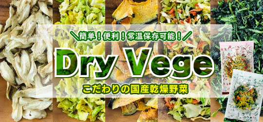 乾燥野菜 国産 防災 非常食