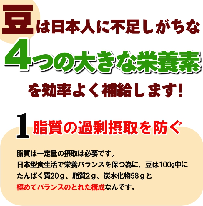 豆説明 共通