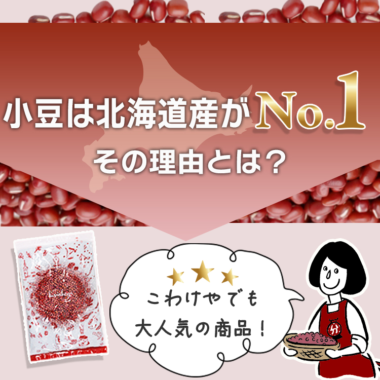 小豆 乾燥豆 国産 北海道産