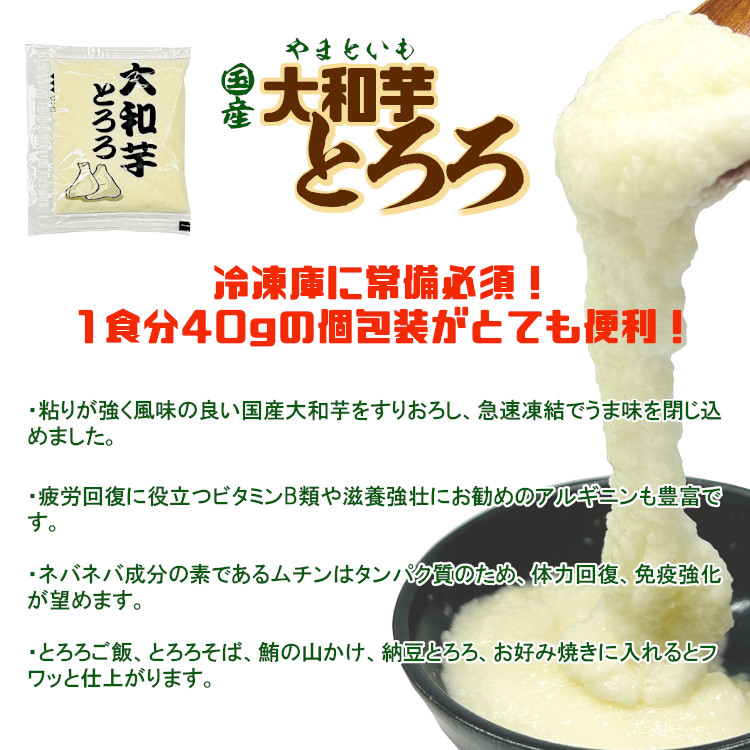 やまといも やまいも 山芋 とろろ 小袋 使い切り 小分け