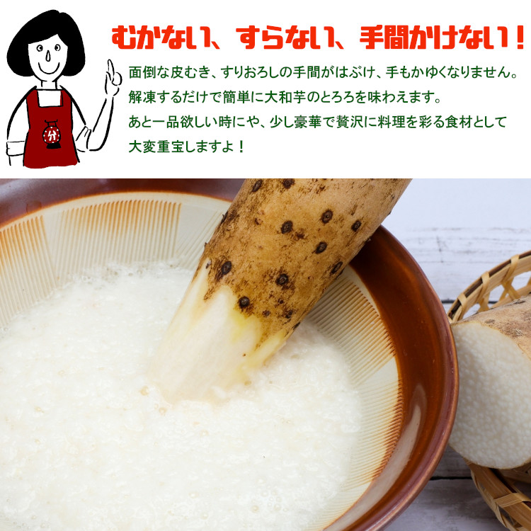 やまといも やまいも 山芋 とろろ 小袋 使い切り 小分け