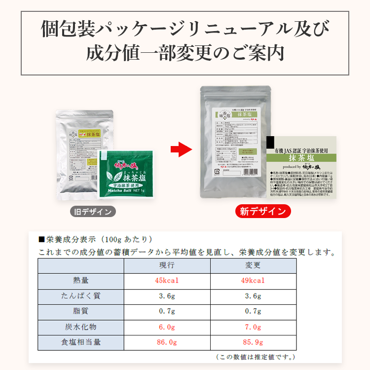伯方の塩 抹茶 塩 調味料 小袋 使い切り 小分け テイクアウト 天ぷら