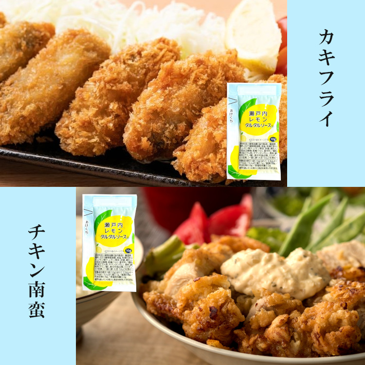タルタルソース 瀬戸内レモン フライ チキン南蛮 小袋 使い切り 小分け