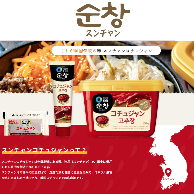 コチュジャン スンチャン スパイス 調味料 小袋 使い切り 小分け テイクアウト 焼き肉