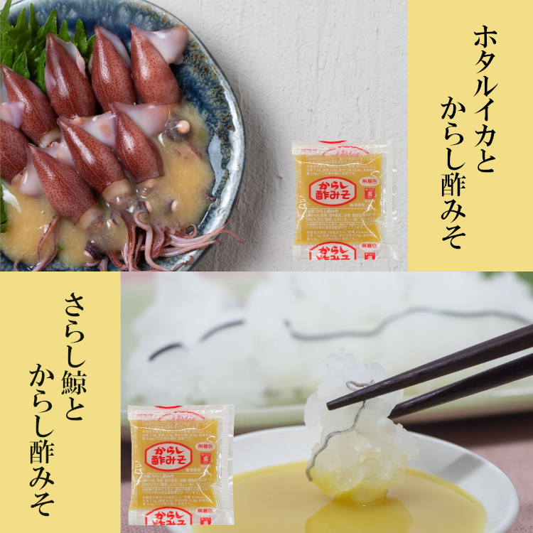からし酢みそ 藤商店 調味料 小袋 個包装 使い切り 小分け テイクアウト 和え物