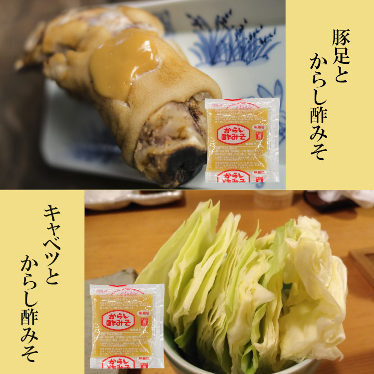 からし酢みそ 藤商店 調味料 小袋 個包装 使い切り 小分け テイクアウト 和え物